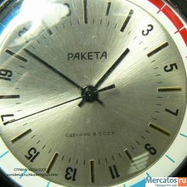 Часы наручные Ракета 24 часа механизм 2623.Н СССР 1970-е г.г 6