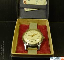 Часы наручные механические КИРОВСКИЕ паспорт 16 камней СССР 1960 3