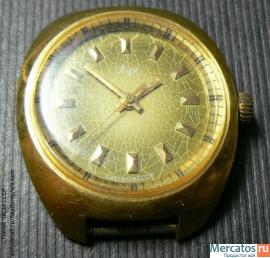 Часы наручные механические ЛУЧ 1809 Au10 СССР 1970-е 3