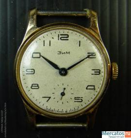 Часы наручные механические ЗИМ 15 камней СССР 1960-е