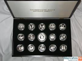 Набор медалей "Сотворение Мира. Ветхий Завет"