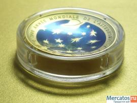 Золотая Монета Франции Астрономия 200€ 2009 999проба Унция 31,1г 2