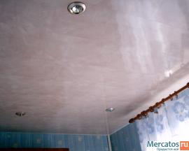 Отделка: подвесные потолки и стены из панелей пластик. 5