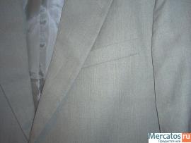 Светло-серый мужской костюм Gepar, 56 размера 3