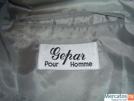 Светло-серый мужской костюм Gepar, 56 размера 4