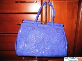 Синяя сумка Ernesto Marconi