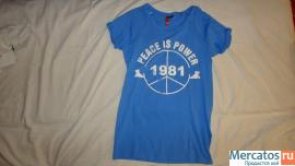 Футболка H&M DIVIDED RED женская (Размеры 32-42 EUR)