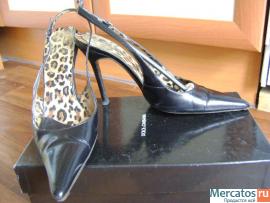 туфли Дольче Габана р.39 и туфли-лодочки р.41, нат.кожа 2