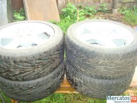 Шины с литыми диками КОМПЛЕКТОМ для MERSEDES W124 7