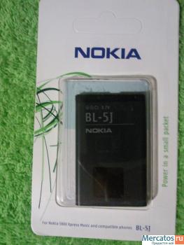 Оригинальная батарея Nokia BL-5J (новая)
