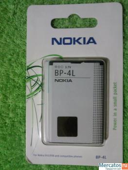 Оригинальная батарея Nokia BP-4L (новая)