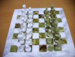 шахматы каменные мрамор и оникс