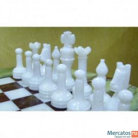 Шахматный стол из оникса 4