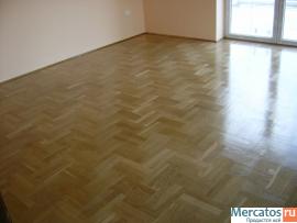 Укладка, реставрация штучного паркета, подготовка основания. 4