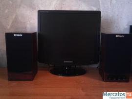 Процессор+монитор+лазерный принте+колонки