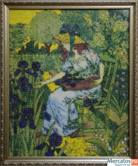 картины из бисера