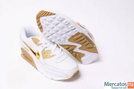 NIKE Air Max 90 White/Gold