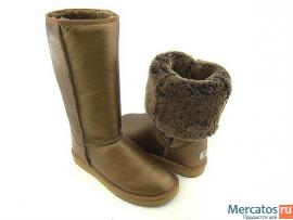 UGG Australia Classic tall mettalic gold