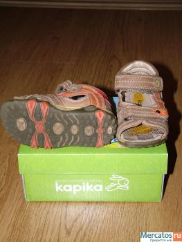 Детские кроссовки Geox, р. 20; сандалии детские Kapika, р. 21 4