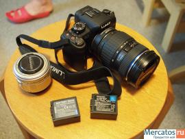 Panasonic G2 + аккумуляторы + сумка + Olympus M. ZUIKO DIGITAL E 4