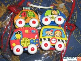 мягкие машинки Ks Kids