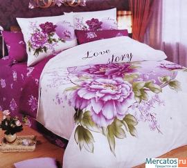 Постельное белье Сатин Евро стандарт 2