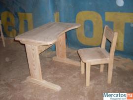 Детский столик со стульчиком