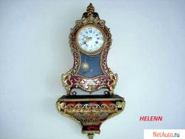 Шикарные часы "Буль" 1850-1860гг.
