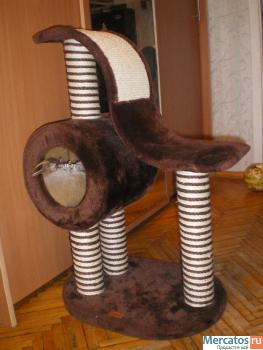 домик-когтеточка для кошки