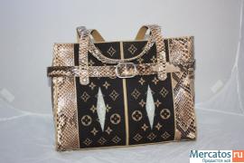 Сумка и кошелек из кожи ската 2