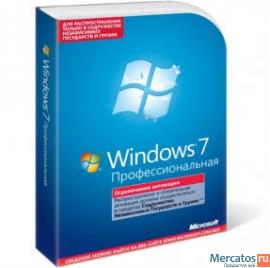 Программное обеспечение Windows 7 Pro Russian DVD BOX