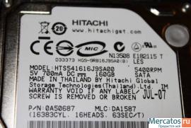 Продаю HDD Hitachi 160 Gb за 1 200 руб. 2