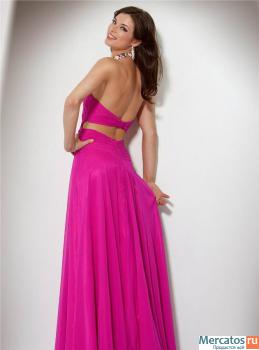 Яркое и живое длинное в пол платье 2