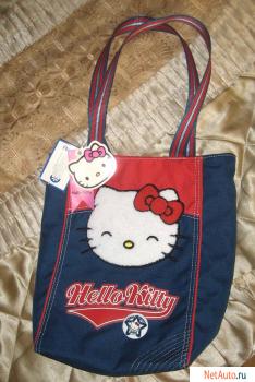 Продам за 400 р. абсолютно новую сумку Hello Kitty (оригинал).