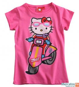 Хелло Китти (Hello Kitty) майки, футболки, часы, сумочки.