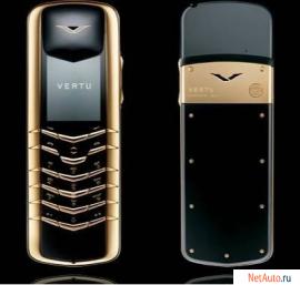 Vertu Signature Gold M Desing точнейшая копия керамические встав