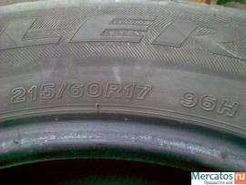 Продам шины Bridgestone Dueler H/P 215/60 R17 96 H 2