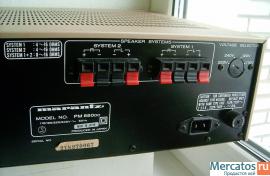 Винтажный стереоусилитель Marantz PM-550 DC 7