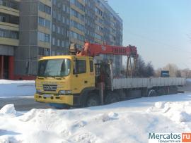 самогруз борт9.5м г/п15т крановая установка7т грузоперевозки меж 2