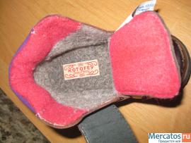 Детские ботинки р21(утепленные, на осень) Kotofey 2