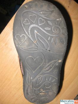 Детские ботинки р21(утепленные, на осень) Kotofey 3