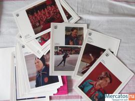 открытки Советские спортсмены 8