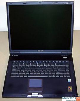 Большой ноутбук Sony Vaio PCG-GRX500, экран 16 д. (1600х1200)