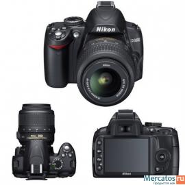 Nikon D3000 Kit 18-55 VR + вспышка и сумка