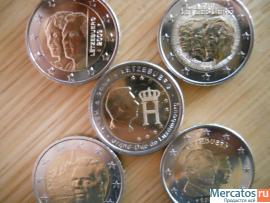 Продаю. Евро.Памятная монета. 2 евро. Люксембург 2011г. 2