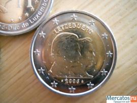 Продаю. Евро.Памятная монета. 2 евро. Люксембург 2011г. 3