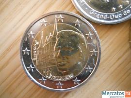 Продаю. Евро.Памятная монета. 2 евро. Люксембург 2011г. 4