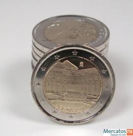 Продаю. Евро.Памятная монета. 2 евро. Люксембург 2011г. 10