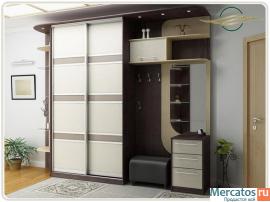 Шкафы-купе из МДФ, пластика, массива на заказ. Более 30 моделей. 7