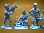 Солдатики 1/32 Atlantic Обслуга и охрана аэропорта